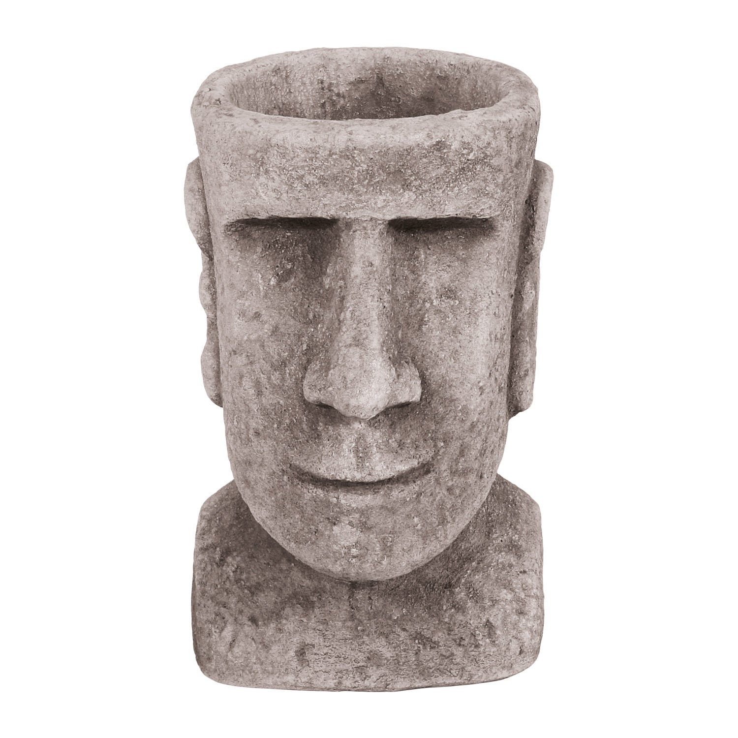 Easter Island Head Planter Trevenson Moor Limited, Cornwall