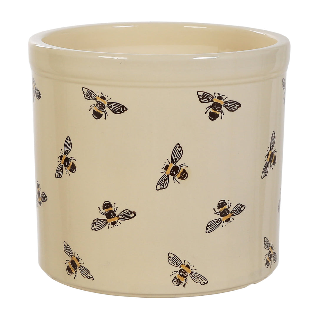 Bee Painted Cylinder