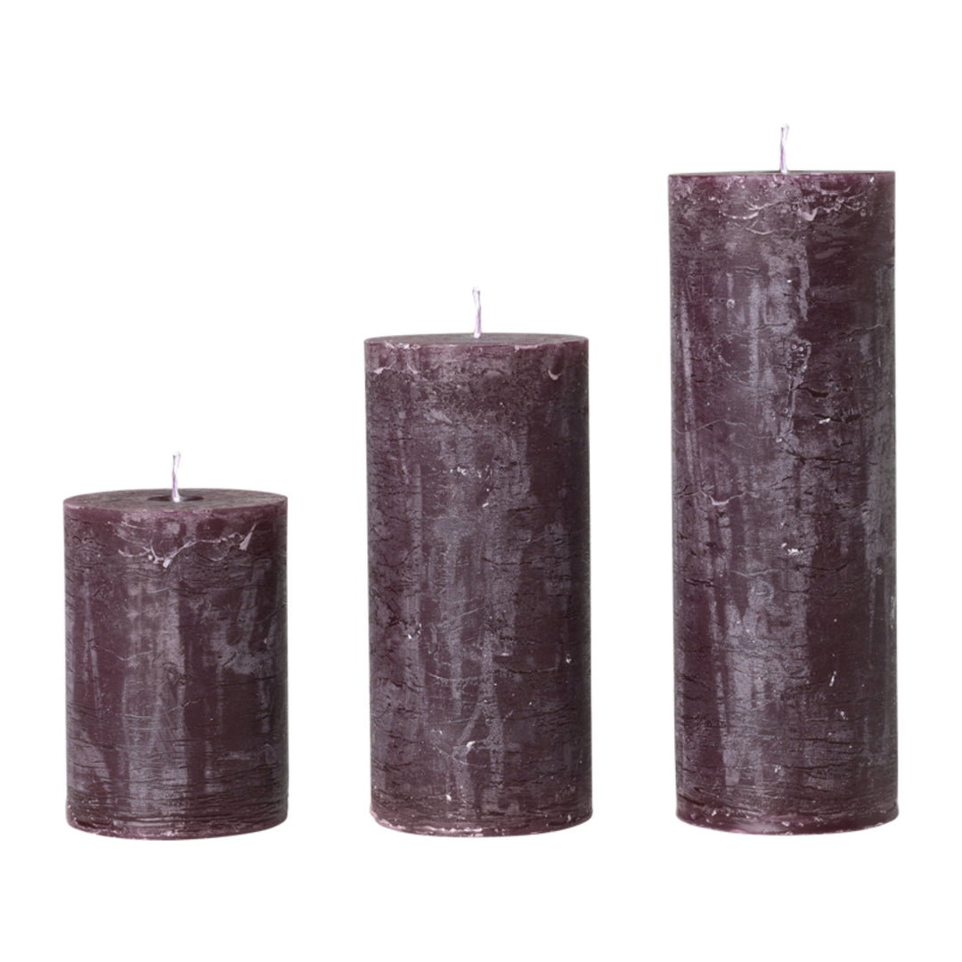 Rustic Candle Grape